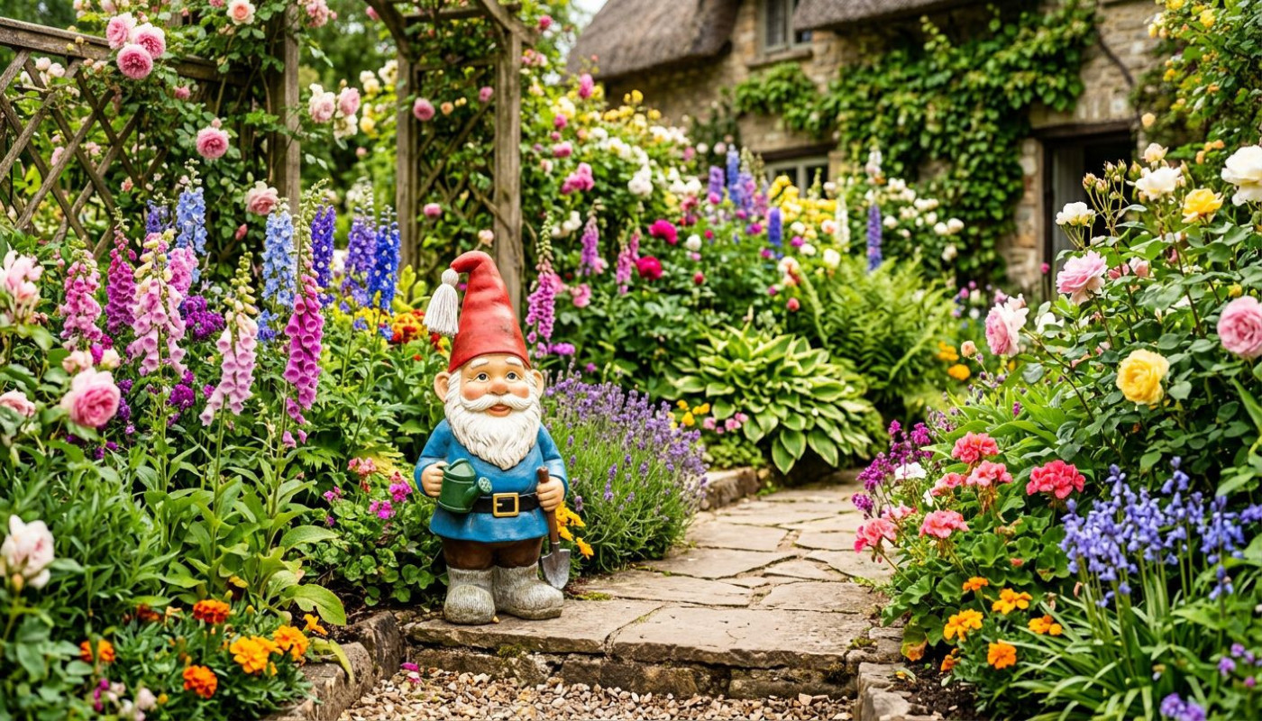 Warum rote Mützen bei Gartenzwergen so beliebt sind?